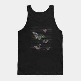 Butterflies. Tank Top